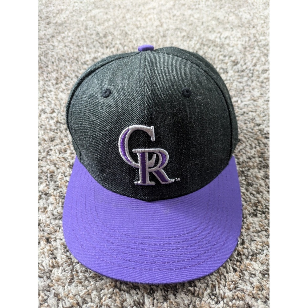 Colorado Rockies Snapback Flat Brim MLB Baseball‎ Cap by Melonwear